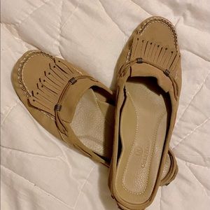 Moccasin mules by Cole Haan